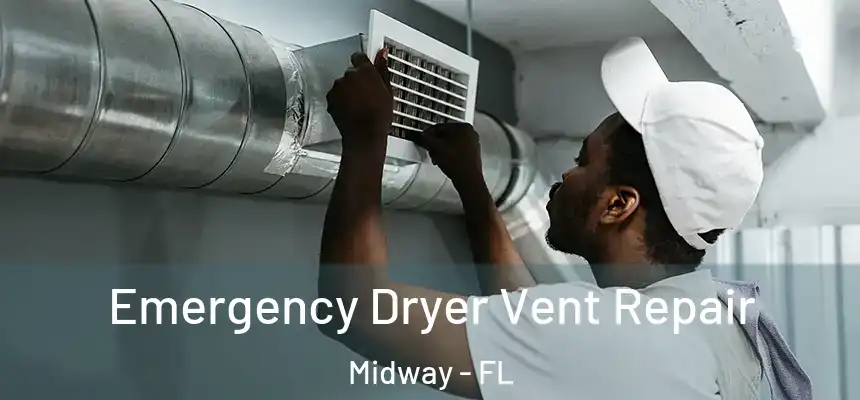 Emergency Dryer Vent Repair Midway - FL