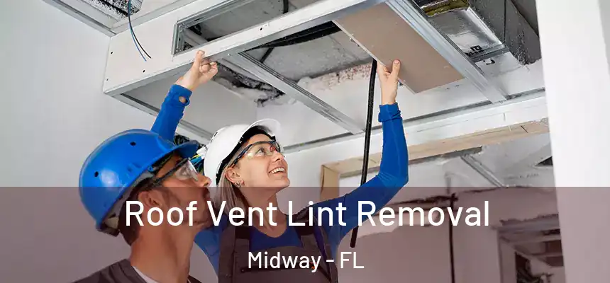 Roof Vent Lint Removal Midway - FL